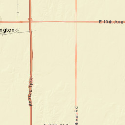 Kansas Turnpike, Wellington, KS 67152, USA Street Map