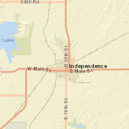 4000 Road, Independence, KS 67301 Street Map