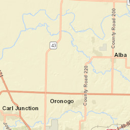 22025 Maverick Road, Oronogo, MO 64855 Street Map