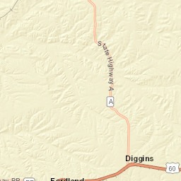 U.S. 60, Fordland, MO 65652, USA Street Map