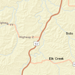 6199-6287 U.S. 63 Houston MO 65483 Street Map