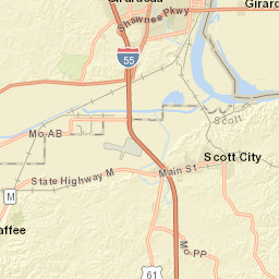 Highway 146, McClure, MO 62957, USA Street Map