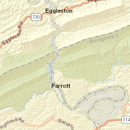 3833-3843 Mount Zion Road, Blacksburg Street Map