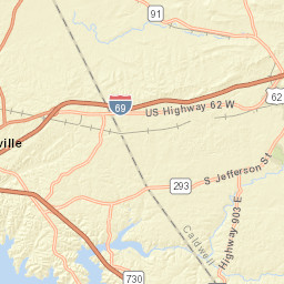 Wendell H. Ford Western Kentucky Parkway Street Map