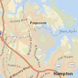 1610 Coliseum Dr, Hampton, VA 23666, USA Street Map