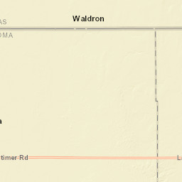 Osage Road 40K Manchester OK Street Map