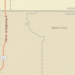 Southwest Star Road Baxter Springs KS Street Map