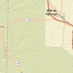 100-198 U.S. 60 Bus, Willow Springs, MO Street Map