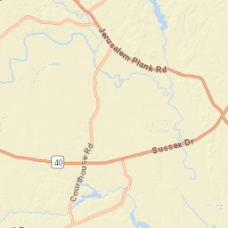 24100-24190 Neblett Mill Rd, Waverly, VA 23890, Street Map