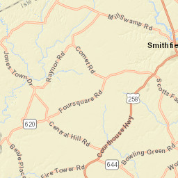 12143-12243 State Route 682, Smithfield Street Map