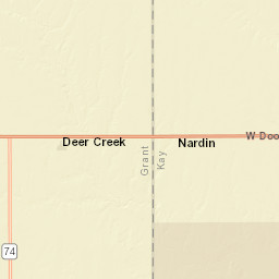 19305 West Doolin Avenue, Nardin, OK Street Map