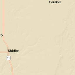 OK-18 Shidler OK 74652 America Street Map