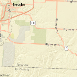 Owl Road, Neosho, MO 64850, America Street Map