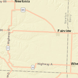 MO-86 Fairview MO 64842 Street Map