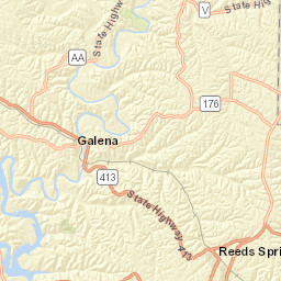 State Highway V, Highlandville, MO 65669 Street Map