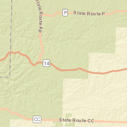 Forest Road 769, Mark Twain National Forest Street Map