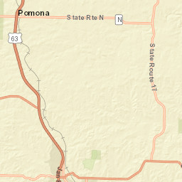 5111-5329 US Hwy 63 N Pomona MO Street Map