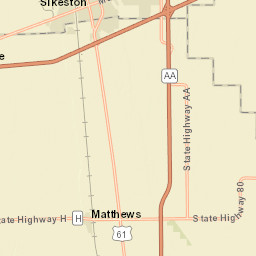 5-101 Cresap Street Sikeston MO 63801 Street Map
