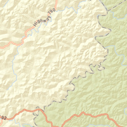 Kentucky 92, Daniel Boone National Forest Street Map