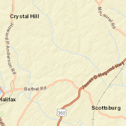 U.S. 501, Halifax, VA 24558, USA Street Map