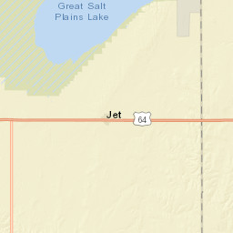 US-64 Jet OK 73749 America Street Map