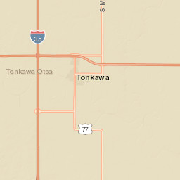 Interstate 35, Tonkawa, OK 74653, America Street Map