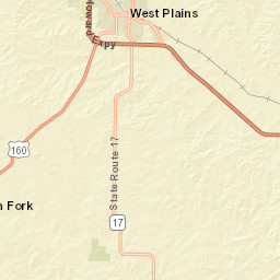 Jan Howard Expressway, West Plains, MO Street Map