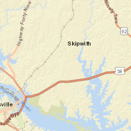 State Route 49, Clarksville, VA 23927, USA Street Map