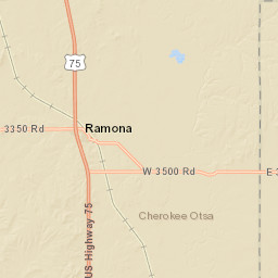 498 6th Ramona OK 74061 America Street Map