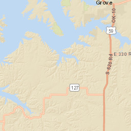 800-816 Ski, Grove, OK 74344, America Street Map