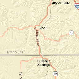 420 MO-59 Noel MO 64854 America Street Map