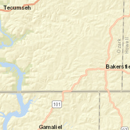 State Highway O Caulfield MO 65626 Street Map