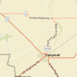 505-535 North Main Street Campbell MO Street Map