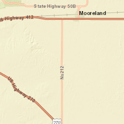 E0440 Rd Mooreland OK 73852 USA Street Map