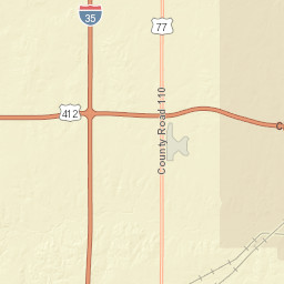 19050 County Road 110, Perry, OK Street Map