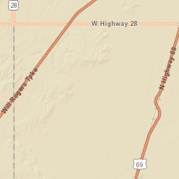 21248-21356 6th Street, Chelsea, OK Street Map