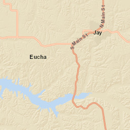 Oklahoma 10, Jay, OK 74346, America Street Map