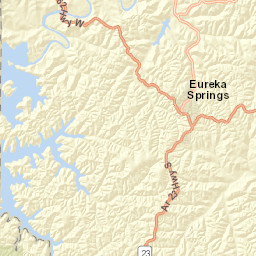 11-19 Dogwood Ridge Eureka Springs AR Street Map