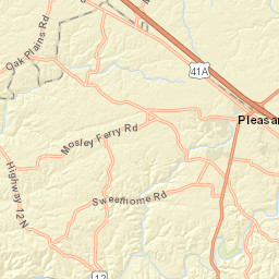 2777 Maxey Road, Cedar Hill, TN 37032 Street Map