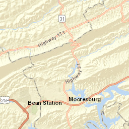 Tennessee 1 Scenic, Mooresburg, TN 37811 Street Map