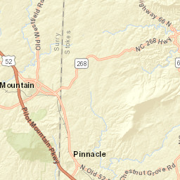 207 West Main Street, Pilot Mountain, NC Street Map