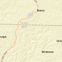 9303-9637 Arkansas 223, Cleveland, AR Street Map