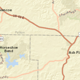 432 W Lansing Ave Horseshoe Bend Street Map