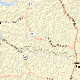 3009 Morrison Creek Rd Gainesboro Street Map