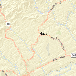 195 Pine Avenue, North Wilkesboro, NC Street Map