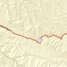 Bear Canyon Road Coalinga CA 93210 Street Map