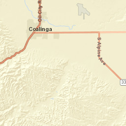 43600-43998 South Lost Hills Road, Coalinga Street Map