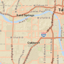 South 145th West Avenue, Sapulpa, OK Street Map