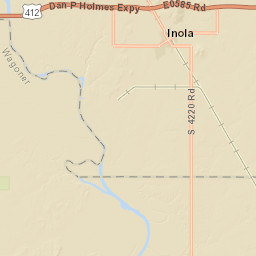 8000 South 353rd East Avenue, Broken Arrow, OK Street Map