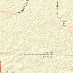 U.S. 65 St. Joe AR 72675 America Street Map